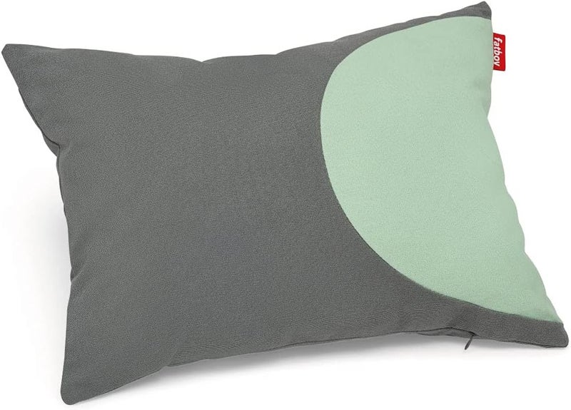 Fatboy Pop Throw Pillow | Water and dirt repellent | Designed for indoor use | Designed by Carole Baijings | Removable machine washable cover | 100% Cotton | 50x37x5 cm - Matcha - Image 1